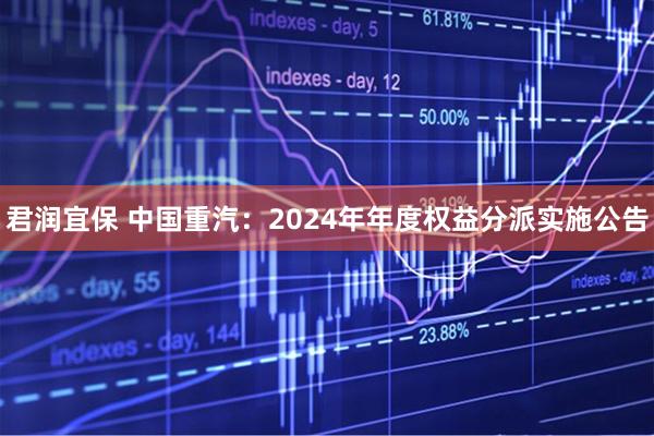 君润宜保 中国重汽：2024年年度权益分派实施公告